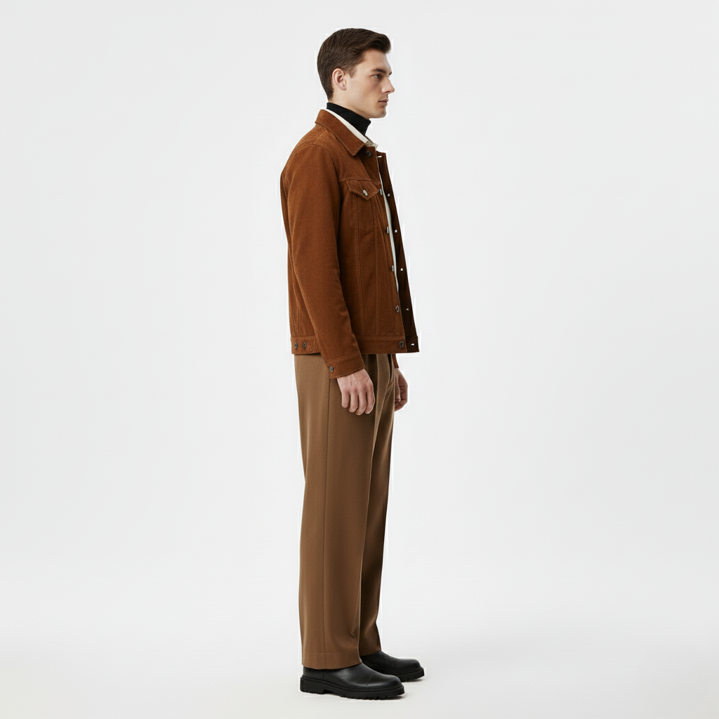 Men’s Corduroy Trucker Jacket | Classic Fit