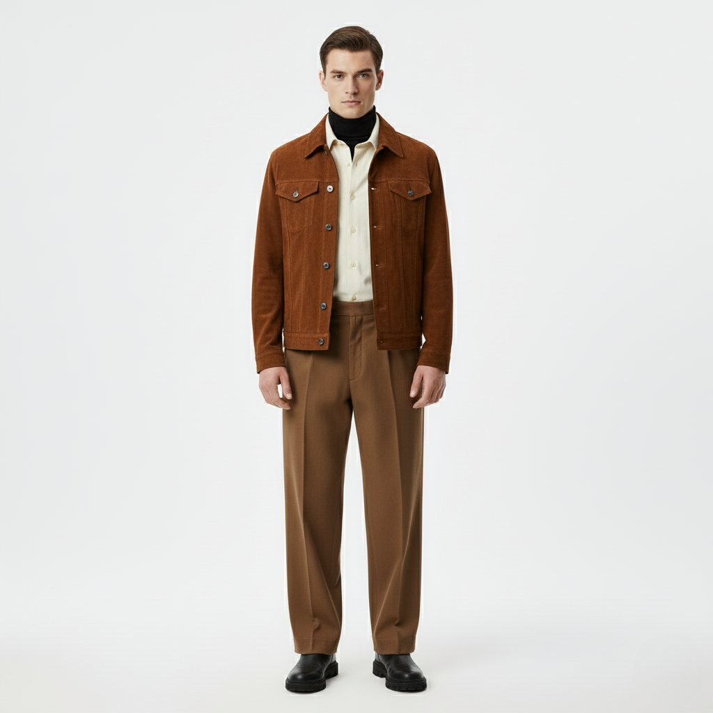 Men’s Corduroy Trucker Jacket | Classic Fit